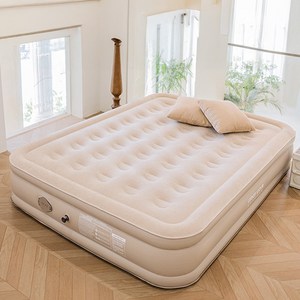 원터치 에어매트 자동펌프 매트리스 자충매트 캠핑 차박 휴대용 차량용 에어베드 텐트, 40cm, 퀸