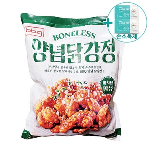 코스트코 BBQ 양념 닭강정 1.2KG [아이스박스] + 더메이런손소독제, 1개