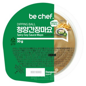 동원 비셰프 청양간장마요소스, 30g, 1개