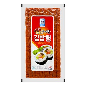 대림 숯불구이맛 김밥햄 100g, 1개