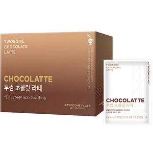 투썸플레이스 초콜릿 라떼 분말, 32g, 10개입, 1개