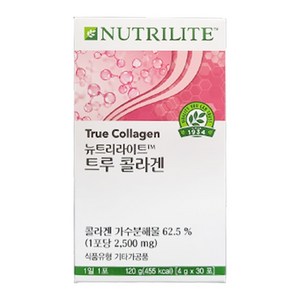 뉴트리라이트 암웨이 트루콜라겐 (저분자 1포당 2 500mg), 1개, 4g x 30포, 120g