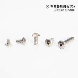 스텐 트러스 머리 볼트(6mm ~ 50mm) M3 M4 M5 M6, 6mm, 1개