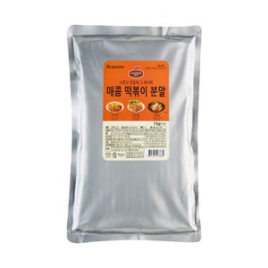 쉐프원 매콤 떡볶이 분말, 1kg, 4개