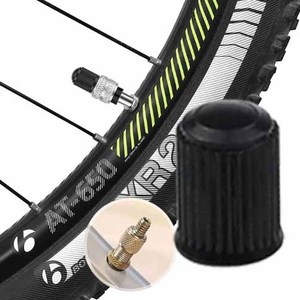 자전거 밸브캡 베이직 타이어마개 던롭 검정심플 타이어밸브캡, 4개, 블랙