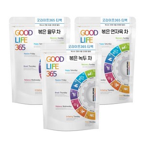 굿라이프365 율무 녹두 연자육 삼각티백 각 50개입 간편키트, 1세트