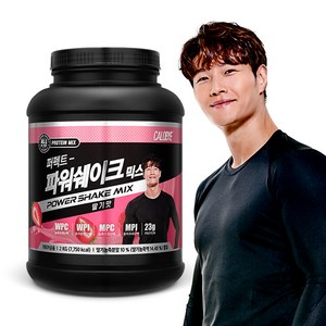 칼로바이 퍼펙트 파워쉐이크 믹스 딸기맛 김종국 프로틴 파우더, 1개, 2kg