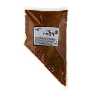 커피콩빵 반죽 커피맛, 1kg, 1개