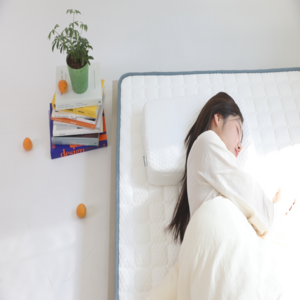 [퍼즈 에어쿠션] 허리에 좋은 명품 에어쿨링 매트리스 에어코일 토퍼매트리스 5cm 8cm 물세척매트리스 그레이색상 모달소재커버 3단분리형