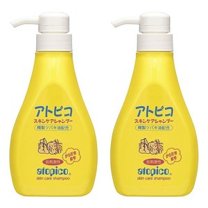 아토피코 스킨 케어 샴푸, 2개, 400ml