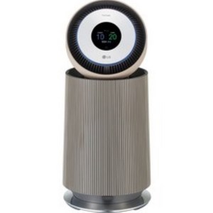 LG 퓨리케어 오브제컬렉션 360도 공기청정기 알파UP G 펫 필터 클레이 브라운 AS203NB4A, AS203NB4A(본품) 브라운