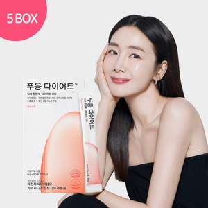 닥터블릿 푸응 다이어트 차전차피 가르시니아 20p, 120g, 5박스