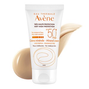 아벤느 선 미네랄 선크림 SPF50+ PA+++, 50ml, 1개