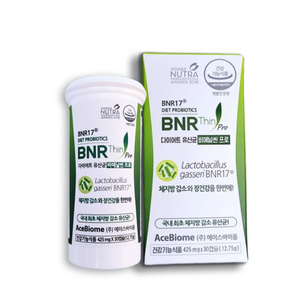 [비에날씬] BNR17 다이어트 유산균 비에날씬, 30정, 3개