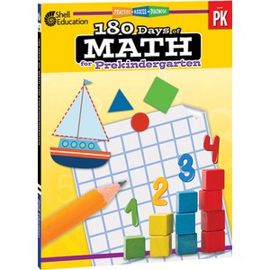 (영문도서) 180 Days of Math fo Pekindegaten Papeback, Teache Ceated Mateials, English, 9781087652030