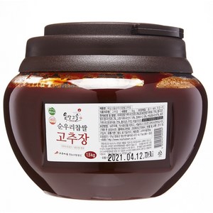 옥당고을 순우리찹쌀고추장, 1.5kg, 1개