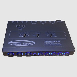 카르마엔터 차량용 EQ 프리앰프 12v/24v 버스/트럭 마이크 3EQ AMP 우퍼음향 컨트롤 자동차 파워앰프 MIC 음질개선용 프리엠프, d.12V차량용 5밴드 프리 Alpha-5/EQ-5, 1개