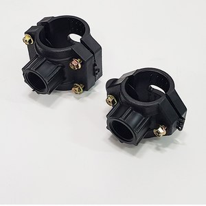 농수관 연질관 중형새들 중소형새들 25mm x 16mm 중소형새들 (2볼트), 1개