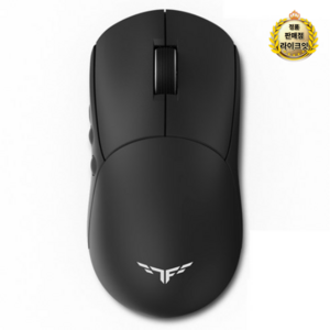 한성컴퓨터 TFG EX Wireless PRO 게이밍 마우스 + 유무선 충전독 세트, 블랙
