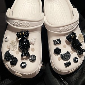 퍼니펀 블랙 쿠키 신발 파츠 세트