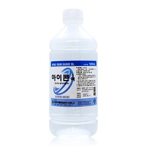 아이콘액 대한약품 아이콘액 1000ml 1개 렌즈세척액 생리식염수, 1L