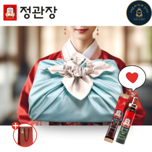 정관장 홍삼정 에브리타임 + 활기력 고급 선물 세트 설 추석 명절 부모님 생신 생일 용돈 (숀글로벌), 20포, 520ml, 1세트