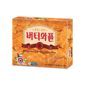 크라운제과 버터와플, 316g, 1개