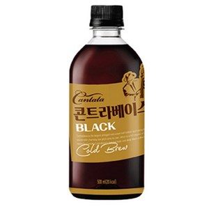 칸타타 콘트라베이스 콜드브루 블랙, 500ml, 12개