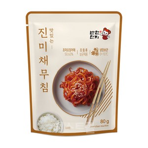 반찬단지 진미채볶음 밑반찬 80g 소포장, 1개