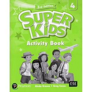 Supe Kids 4 : Activity Book 3/E, Peason Longman