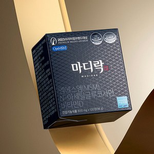 마디락 120정 옵티MSM 관절연골 NAG 건강기능식품, 1개