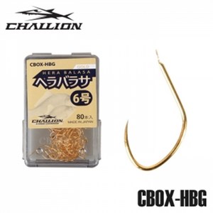 챌리온 헤라바라사 골드 낚싯바늘 80p CBOX-HBG, 80개입, 1개