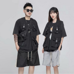 코코링하우스 낚시조끼 작업 등산, 블랙