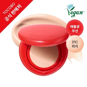 토코보 애플 듀이 핏 쿠션, 1개, 21C 피치