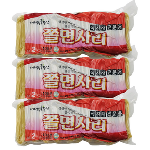 바른들식품 쫄면 사리 2kg x3개, 3개