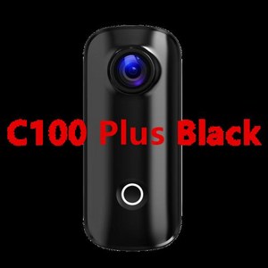 캠 수중 카메라 자전거 방수 플러스 스포츠 와이파이 오토바이 헬멧 액션, 3) C100 Plus Black  Standad