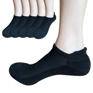 YMSOCKS 여성 발목보호 이중쿠션 스포츠양말 5족