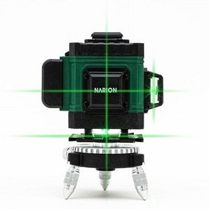 나리온 3D 12라인 그린 레이저레벨기 레이져레벨기 수평기, 1개