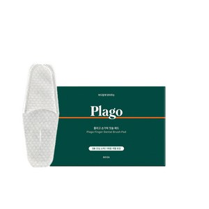 플라고 반려동물 손가락 칫솔 패드 60p, 1개