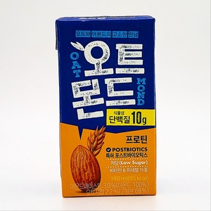 롯데칠성음료 오트몬드 프로틴, 190ml, 10개