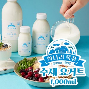 희나리 수제요거트 1000ml, 1개