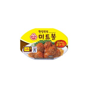 오뚜기 한입쏙쏙 미트볼 180g 5개