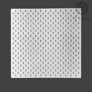 NSPA 숯 타공판, 560x560, 화이트