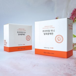 ibbo&이뽀 [ibbo] 프리미엄 일회용 해면 S 100매, 1개