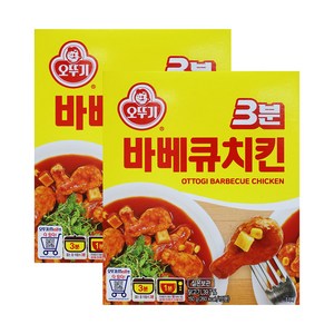 오뚜기 3분 바베큐치킨 150g, 2개