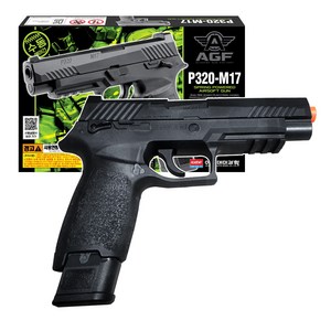 아카데미 비비탄총 에어건 P320-M17 17239핸드건 권총 모형 BB탄총 BB총 에어소프트건 서바이벌건, 1개