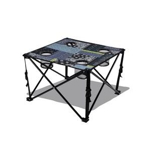 10kg K271-228 KiU[2024]키우 책상 폴딩 아웃도어 폴딩 테이블 반다나 패치워크