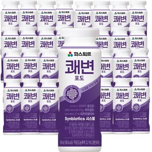 (대영) 파스퇴르 쾌변 요구르트 포도, 150ml, 32개