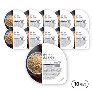 드시온 현미 귀리 발효곤약밥, 150g, 10개