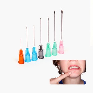 위고 멸균 주사침 주사기니들 일회용 여드름 주사바늘, 선택2. 25G 38 (1-1/2IN)